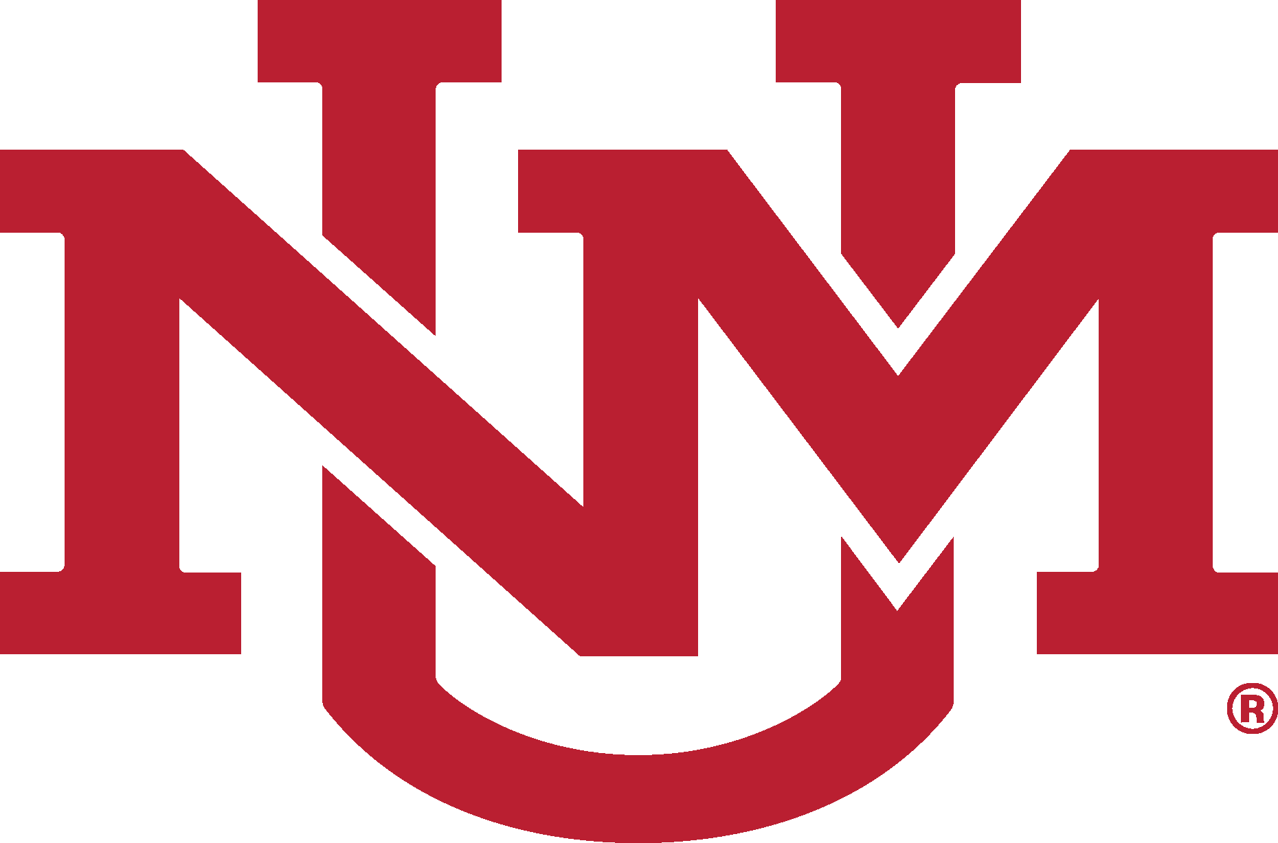 Unm Logo University Of New Mexico - University Of New Mexico Lobos Logo (1860x1228), Png Download
