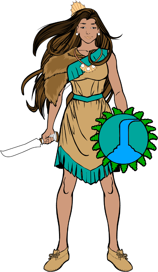 Tulla, The Druid - Cartoon (1650x1024), Png Download