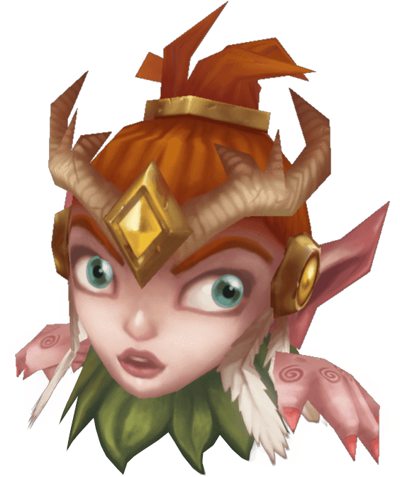 Micro Druid Lara - Texture Low Poly Hand Painted Characters (1024x1024), Png Download