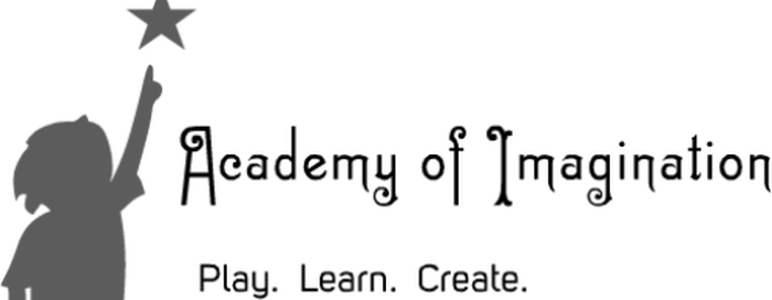 Logo Academy Of Imagination - Calligraphy (700x272), Png Download
