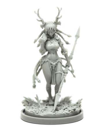 Kingdom Death Miniatures Aya (363x479), Png Download