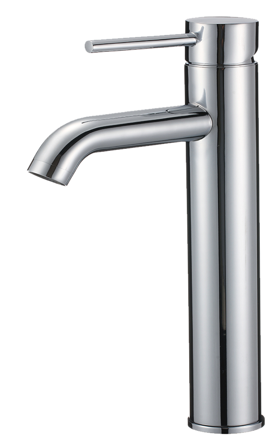 Bosconi F-s02 Single Hole Bathroom Faucet With Single - Aquaone Cupc 12.5" Contemporary Bathroom Vessel Sink (1000x1400), Png Download