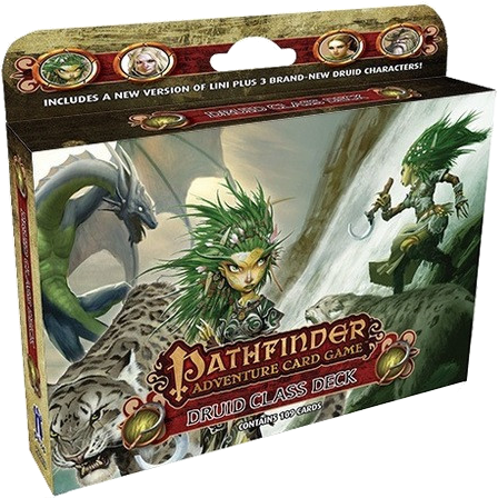 Pathfinder Adventure Card Game - Pathfinder Adventure Card Game: Druid Class Deck (448x448), Png Download
