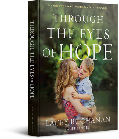 Through The Eyes Of Hope Book Cover - Lacey Buchanan Through The Eyes Of Hope (416x485), Png Download
