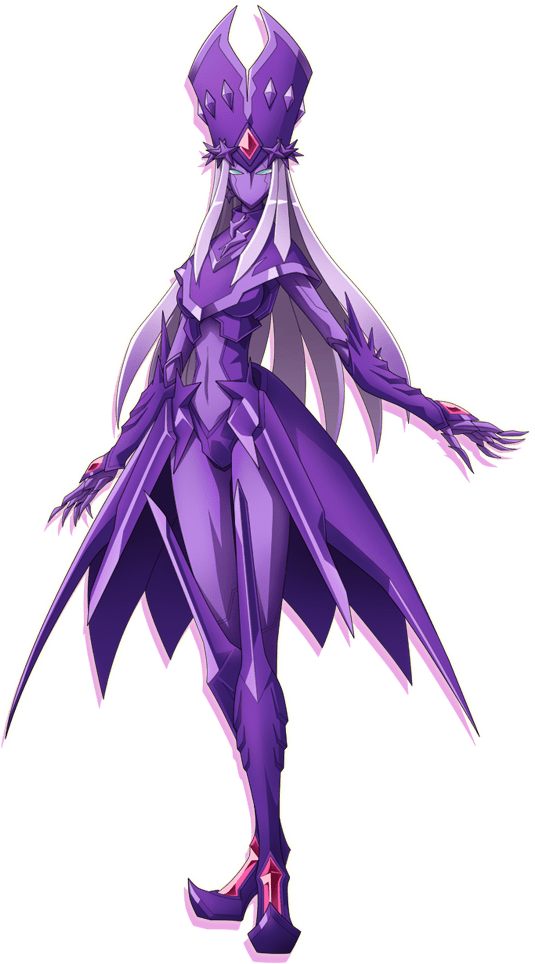 Purple-thorn - Purple Thorn Png (535x964), Png Download