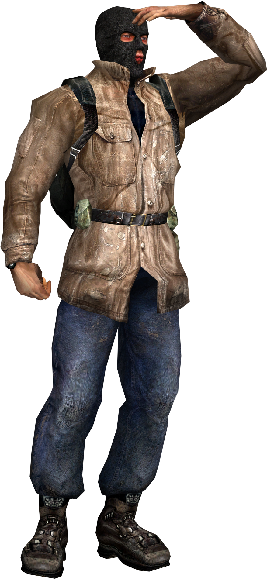 S - T - A - L - K - E - R - Png, Stalker Png Image - Сталкер Png (911x1938), Png Download
