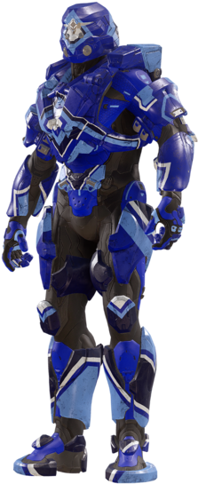 H5-stalker - Halo 5 Shinobi Heartless (250x564), Png Download