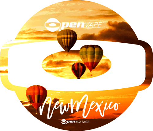 Newmexico - Hot Air Balloon Festival (500x427), Png Download
