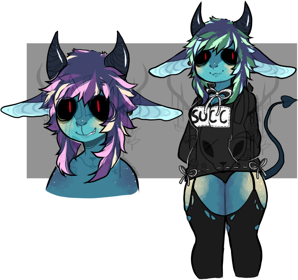 Demon Adopt Auction [sold] - Deviantart (1024x979), Png Download