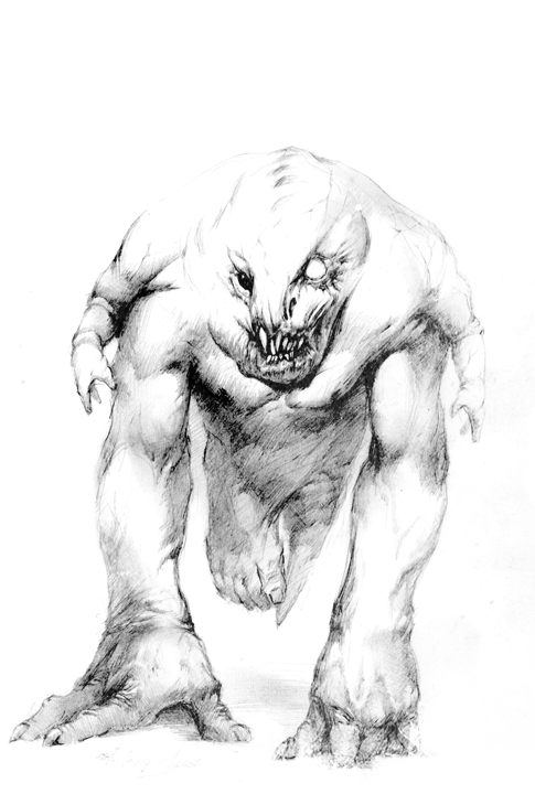 Stalker Concept Art - Stalker Mutant Concept Art (485x720), Png Download