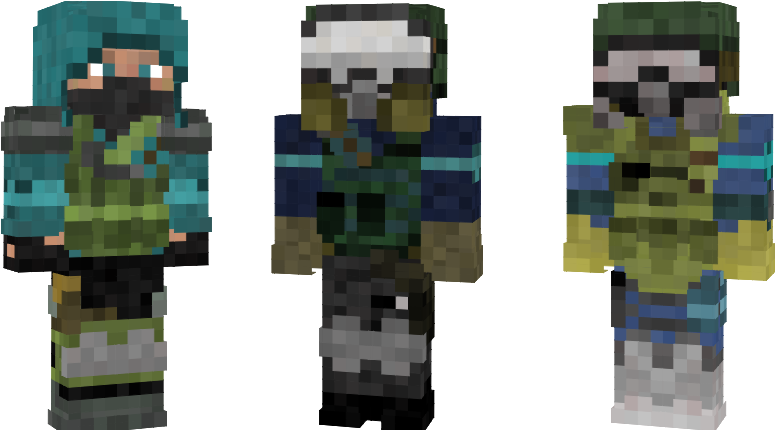 Undefined - Minecraft Military Winter Skin (800x429), Png Download