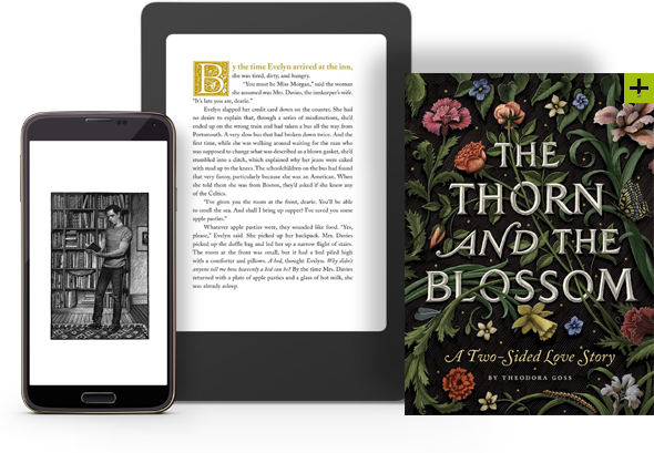 Cover For The Thorn And The Blossom - Thorn And The Blossom: A Two-sided Love Story (590x409), Png Download