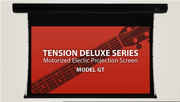 Severtson Tension Deluxe Series Motorized Projector - Projection Screen (600x600), Png Download