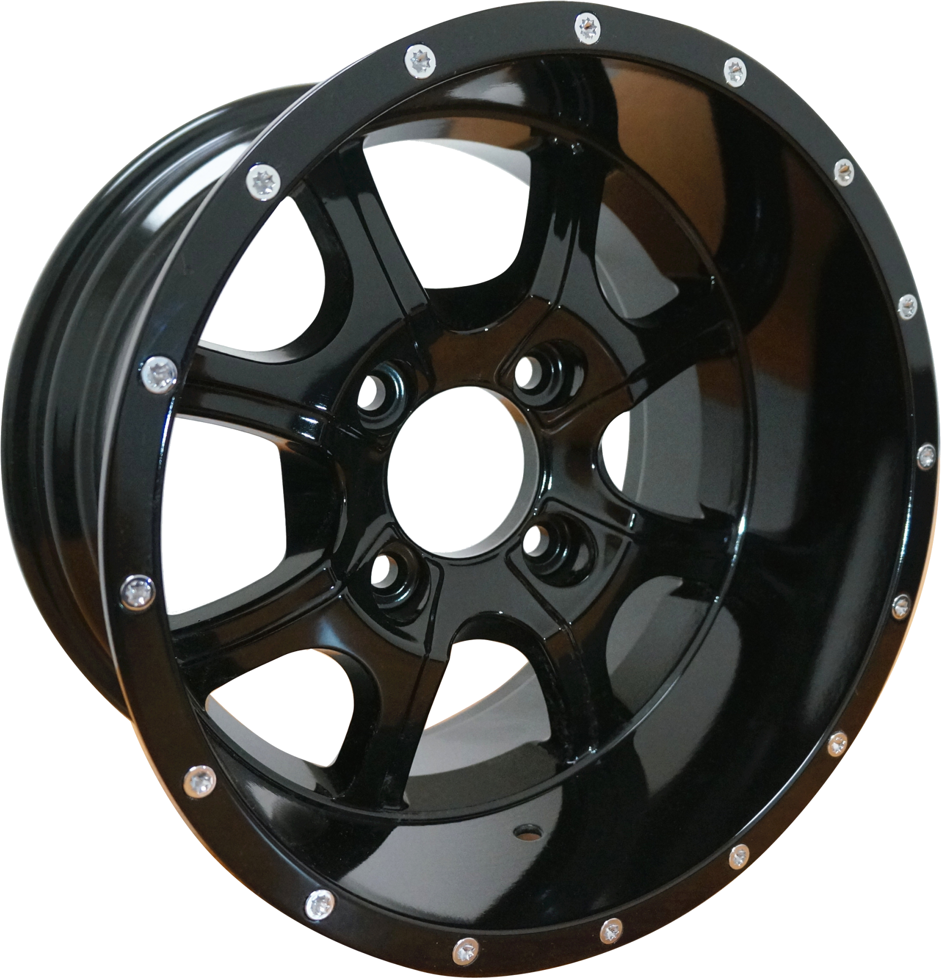 12″ Night Stalker - Hubcap (2048x2001), Png Download