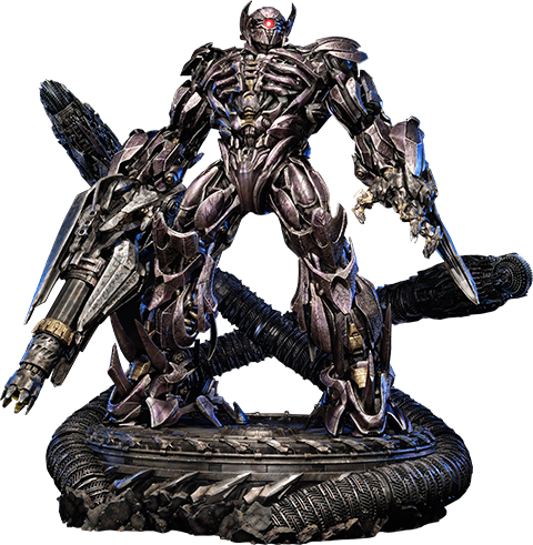 Shockwave Statue - Transformers Dotm Shockwave Statue (480x491), Png Download