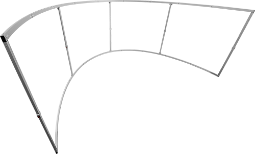 Curve Frame - Outdoor Furniture (500x302), Png Download