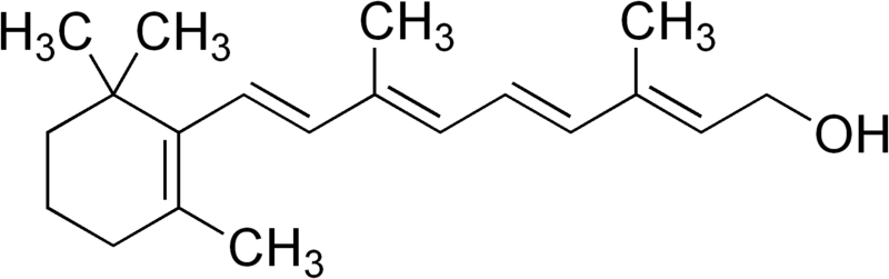 Retinol Structure - 2 Ethylhexyl 4 Dimethylaminobenzoate (800x251), Png Download