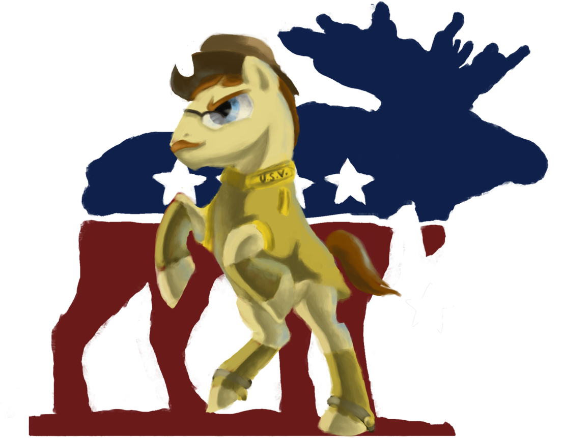 American Presidents, Artist - Teddy Roosevelt My Little Pony (1130x1024), Png Download