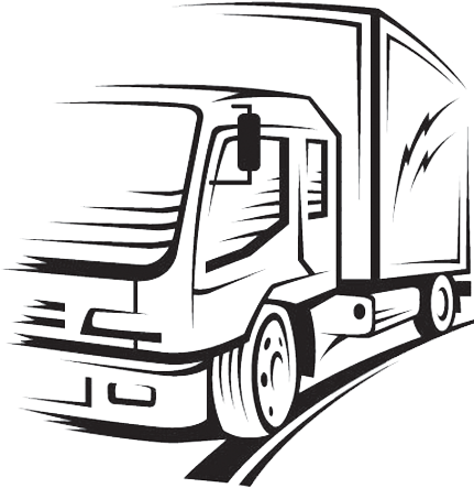 Btg Transport Freight Taxi - Transport Drawing Png (430x520), Png Download