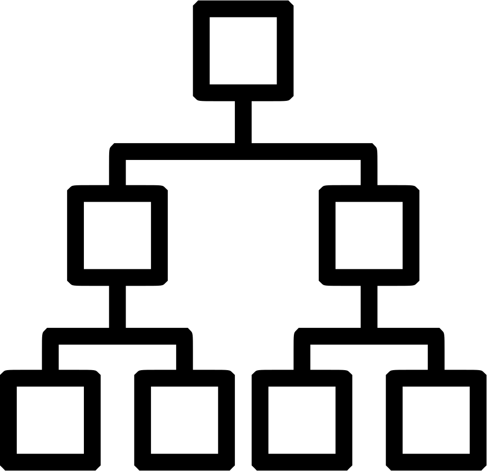 Bar Chart Flow Diagram Organization Company Structure - Company Structure Icon (981x948), Png Download