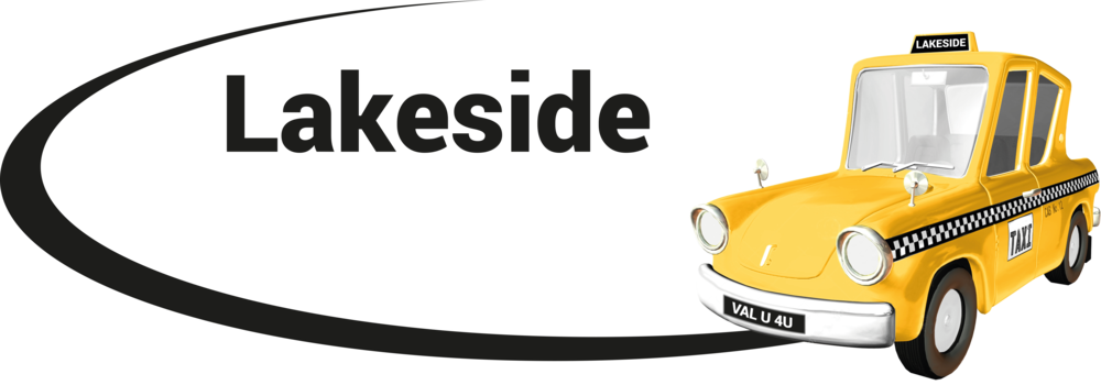 Lakeside Taxis Use On Yellow - Porsche (1000x350), Png Download