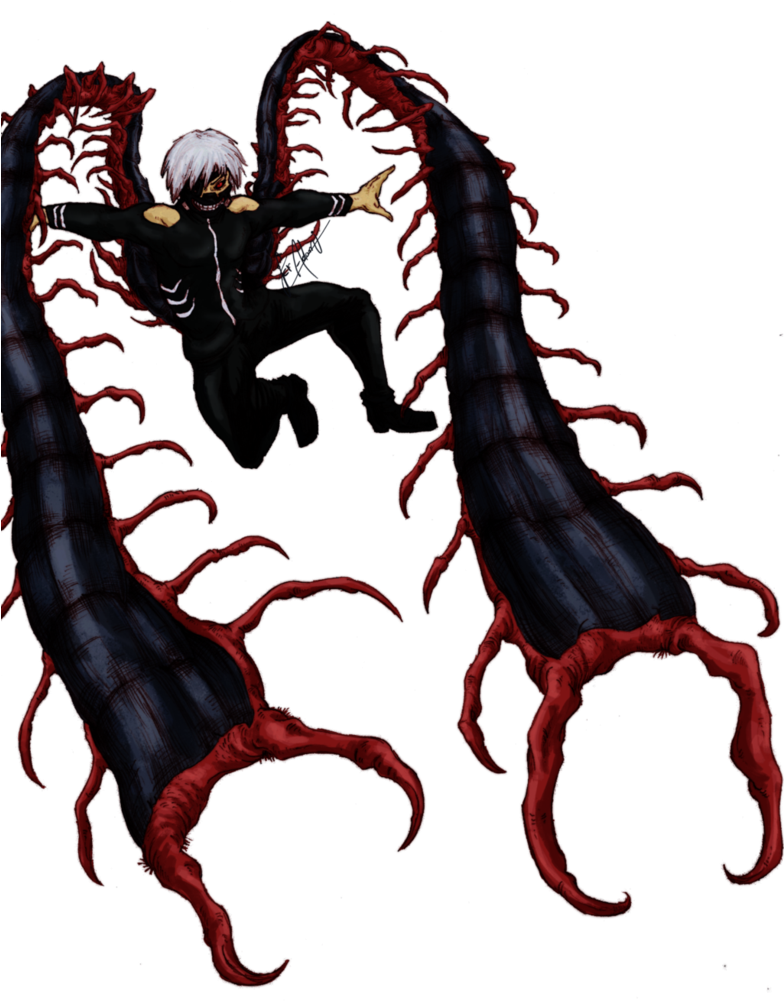 Centipede Wings By Feradami On Deviantart - Tokyo Ghoul Scolopendra (783x1021), Png Download