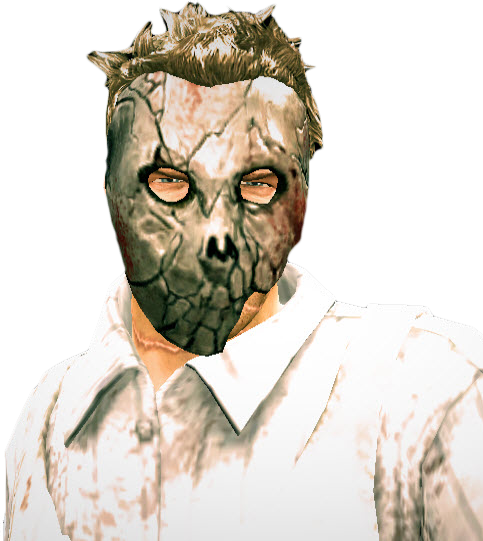 Dead Rising Psychopath Skills Pack Bust - Dead Rising 2 Psychopath Outfit (483x541), Png Download
