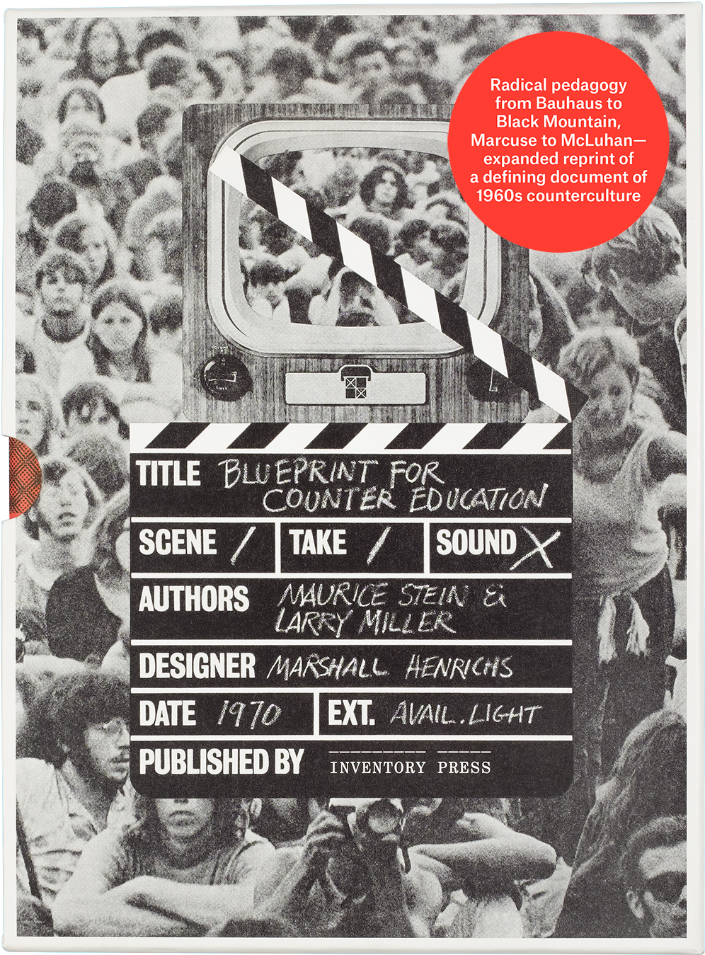 The Original Blueprint Authors Maurice Stein, Larry - Blueprint For Counter Education By Maurice R. Stein (1200x1354), Png Download