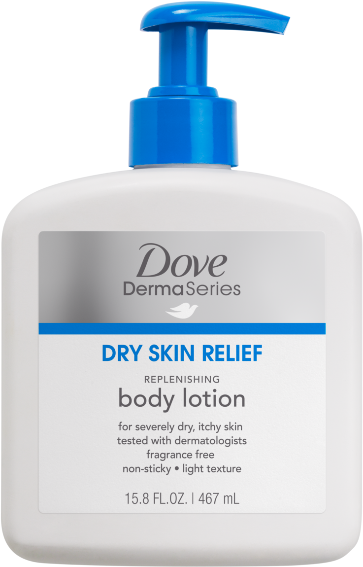 Dove Dermaseries Body Lotion (1500x1500), Png Download