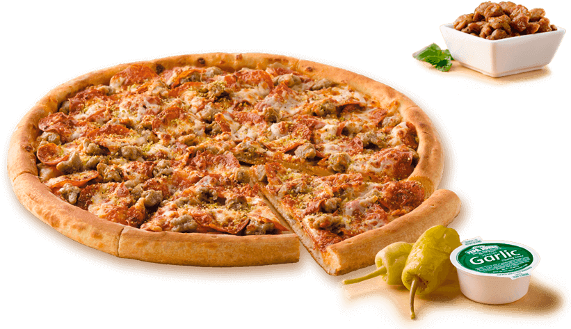 John's Favorite - Pizza Grande Papa Johns (1000x489), Png Download