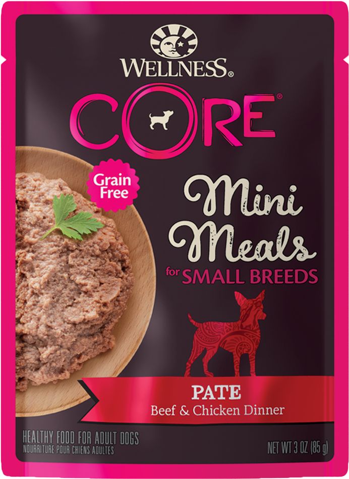 Core Small Breed Mini Meals - Wellness Small Breed Mini Meals (1000x1000), Png Download