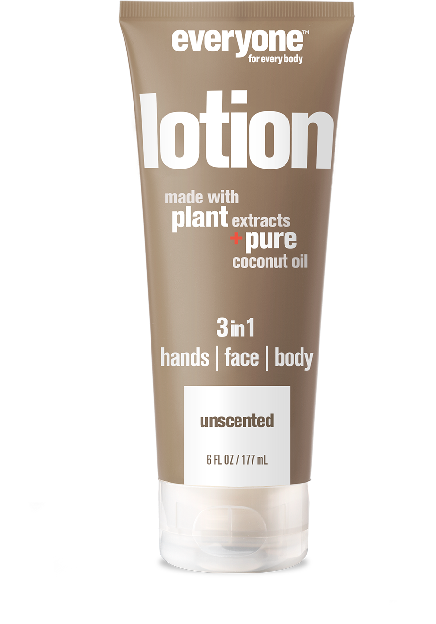 Everyone Botanical 3 In 1 Lotion Tube Unscented - Eo Products - Everyone 3 In 1 Lotion Lavender + Aloe (1500x1500), Png Download