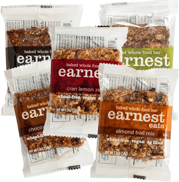 Earnest Eats Cran Lemon Zest Baked Whole Food Bars (600x608), Png Download
