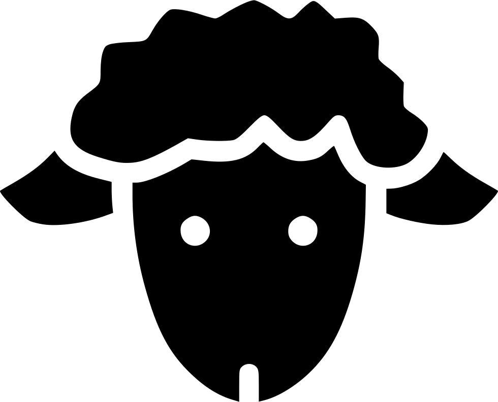 Lamb Cute Animal Kid Cattle Comments - Lamb Icon Png (980x792), Png Download