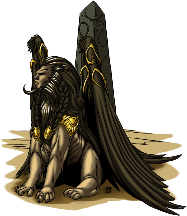 Png Royalty Free Library Elder By Prodigyduck On Deviantart - Elder Sphinx (786x1017), Png Download