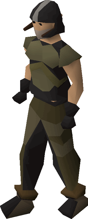 Security Guard - Wiki (306x762), Png Download