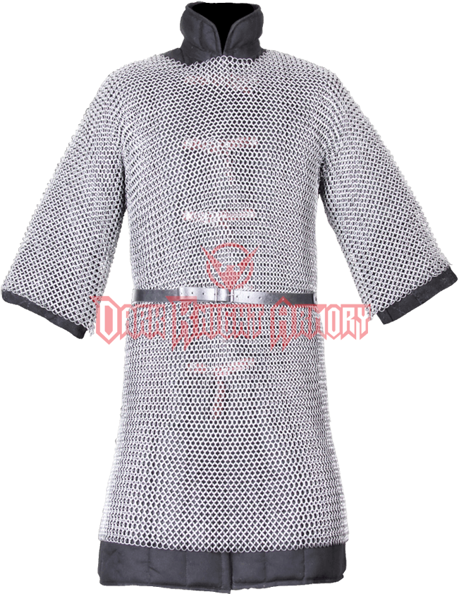 John Steel Chainmail Hauberk - Hauberk (850x850), Png Download