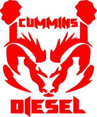 #dodge #ram #cummins #diesel #ecps #decals - Dodge Ram Cummins Decals (316x380), Png Download