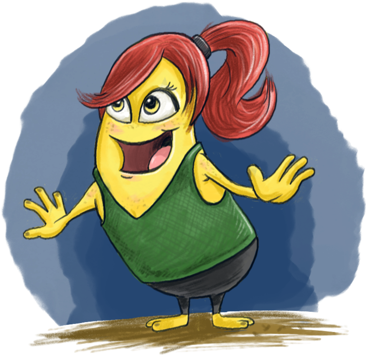 Wendy Breeze New - Cartoon (1000x852), Png Download