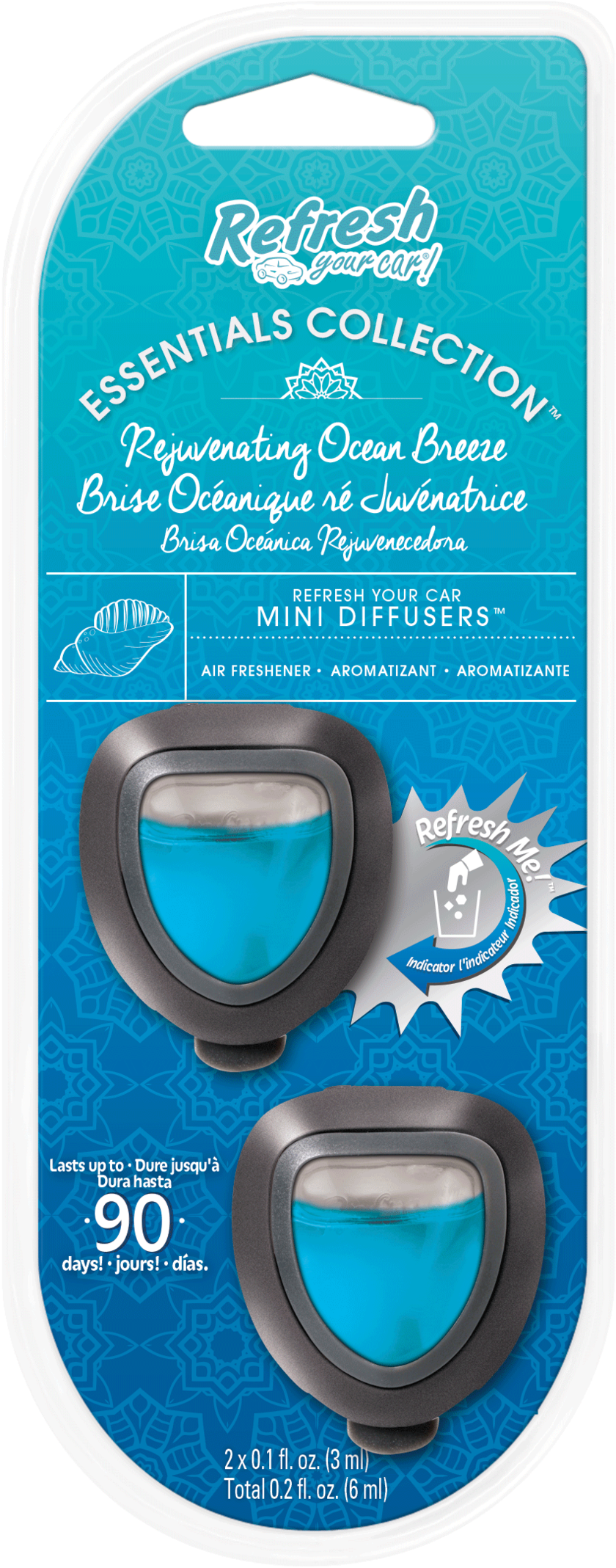 Rfmd222 Ryc2pkminidiffuser Rejuvenating Ocean Breeze - Portable Network Graphics (1000x2229), Png Download