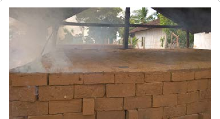 Traditional Firing Method Of Clay Bricks - Brick (761x415), Png Download