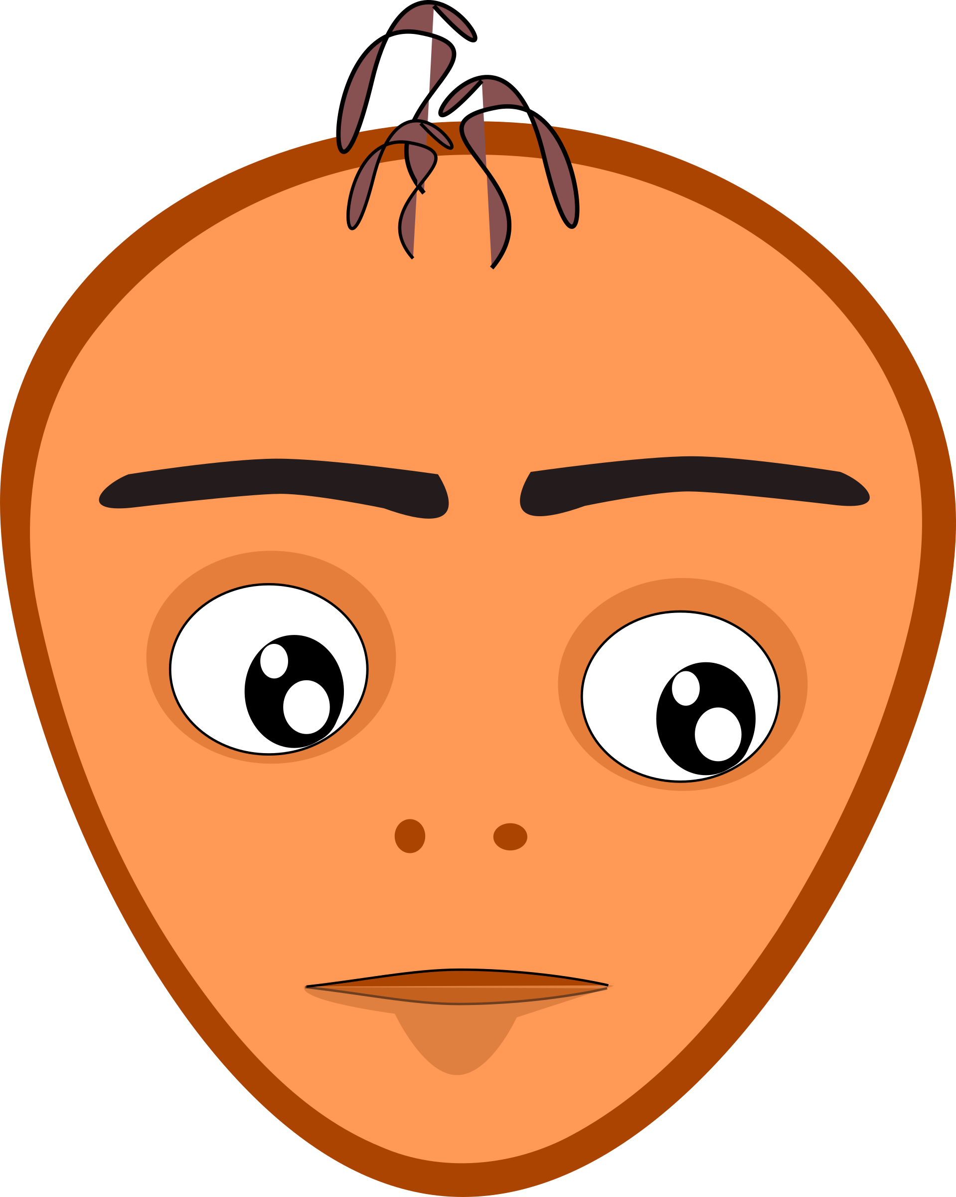 This Free Icons Png Design Of Chica Face Jdaliz (1918x2400), Png Download