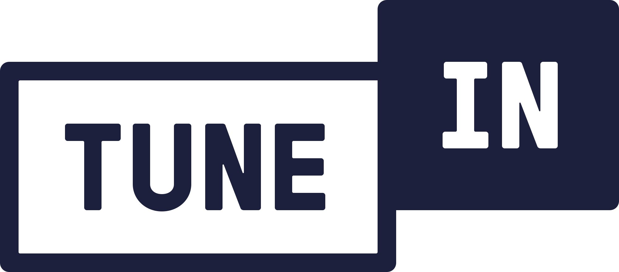 Open - Tune In Logo (2000x880), Png Download