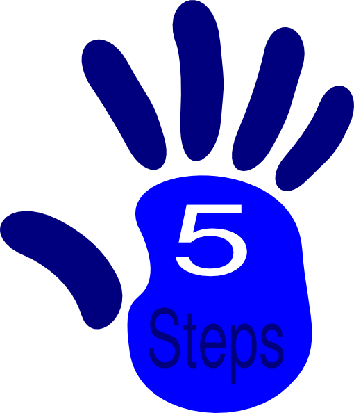 High 5 Cliparts - Right Hand (510x594), Png Download