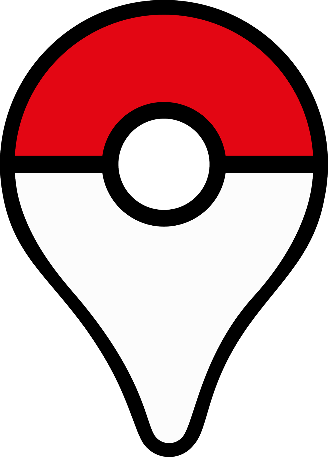 Vetor Logo Pokemon Go Illustrator Png Logo - Logo Ball Pokemon (1151x1600), Png Download