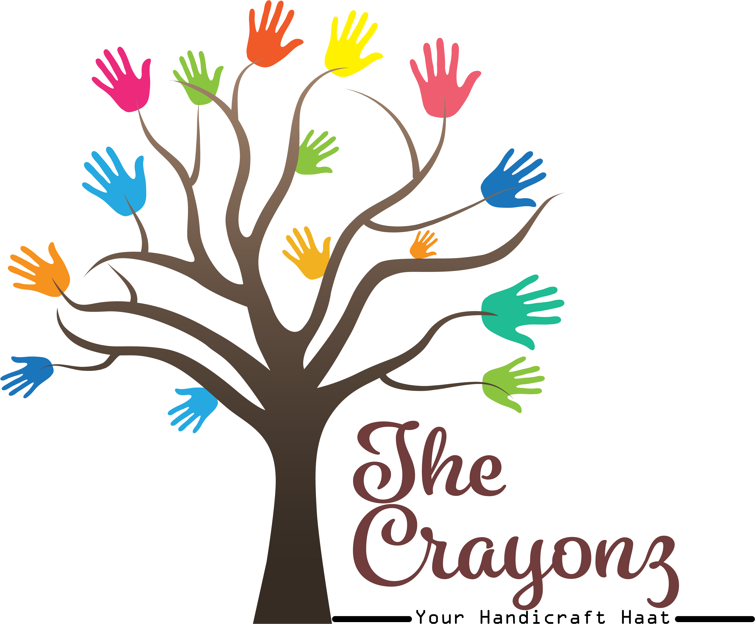 The Crayonz Handicraft Haat Logo - Stainless Steel, Thank You For Raising The Man Of My (3170x2746), Png Download