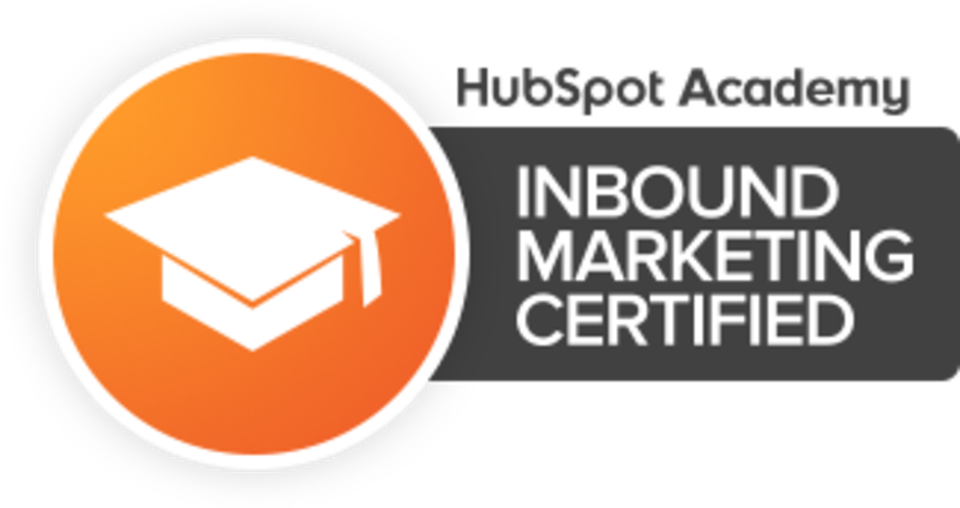 Hubspot - Hubspot Inbound Certified (960x508), Png Download