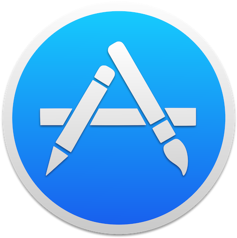 Mac App Store Logo (500x500), Png Download