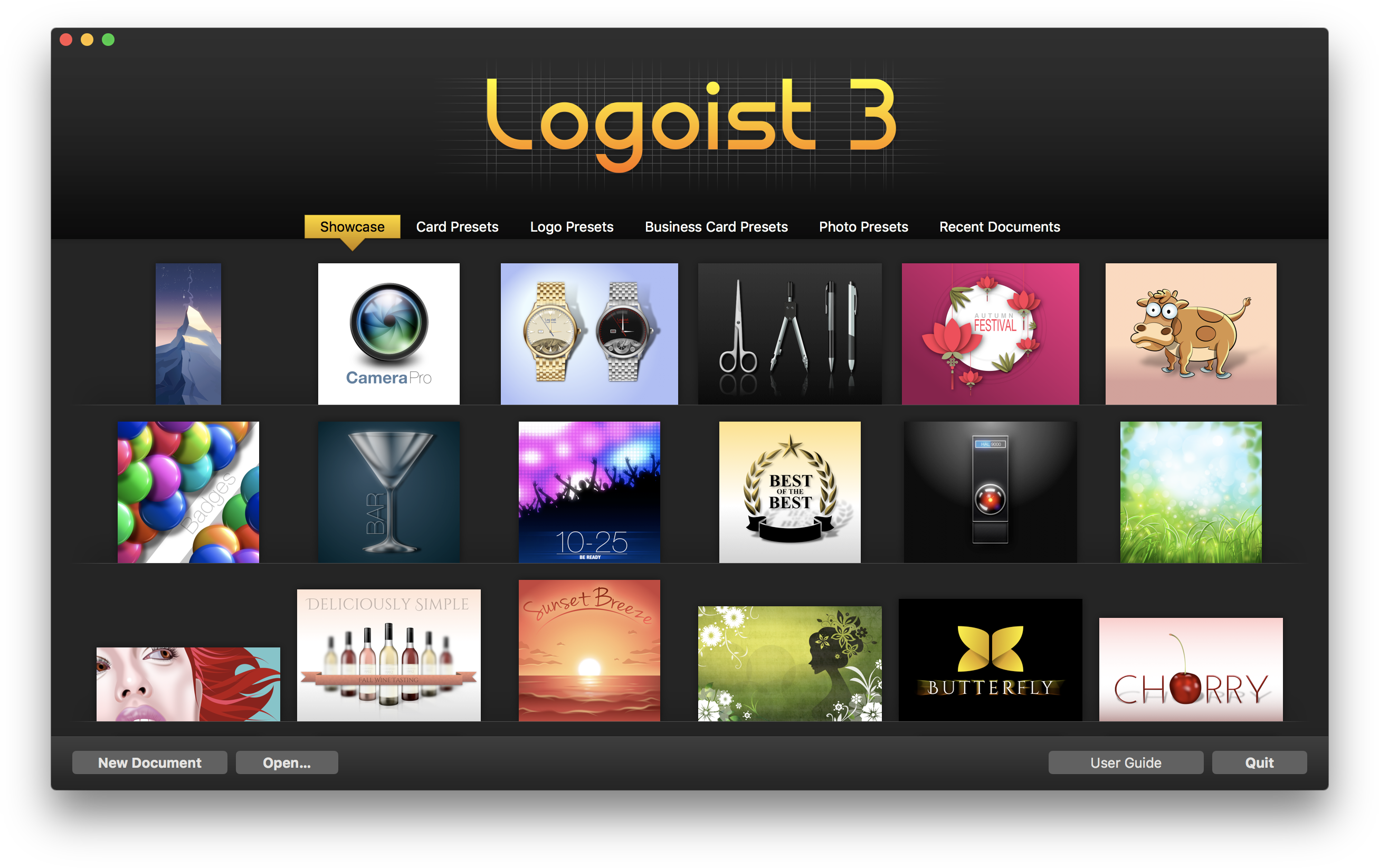 The - Logo With Logoist 3 (2644x1668), Png Download