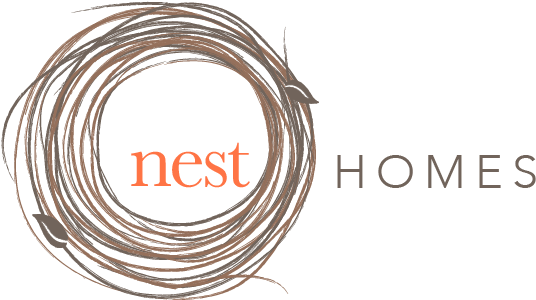 Nest Homes Logo (627x338), Png Download